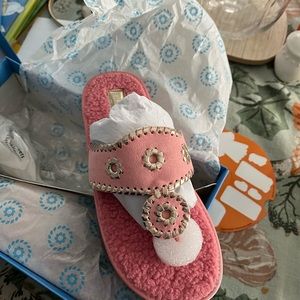 Pink Jack Rogers Slippers! Brand New!!